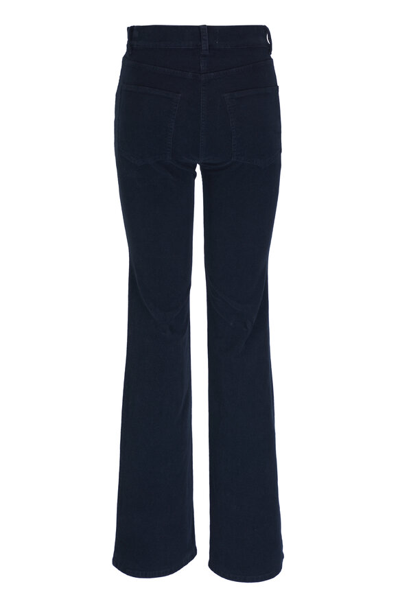 Nili Lotan - Celia Navy Blue Corduroy Pant 