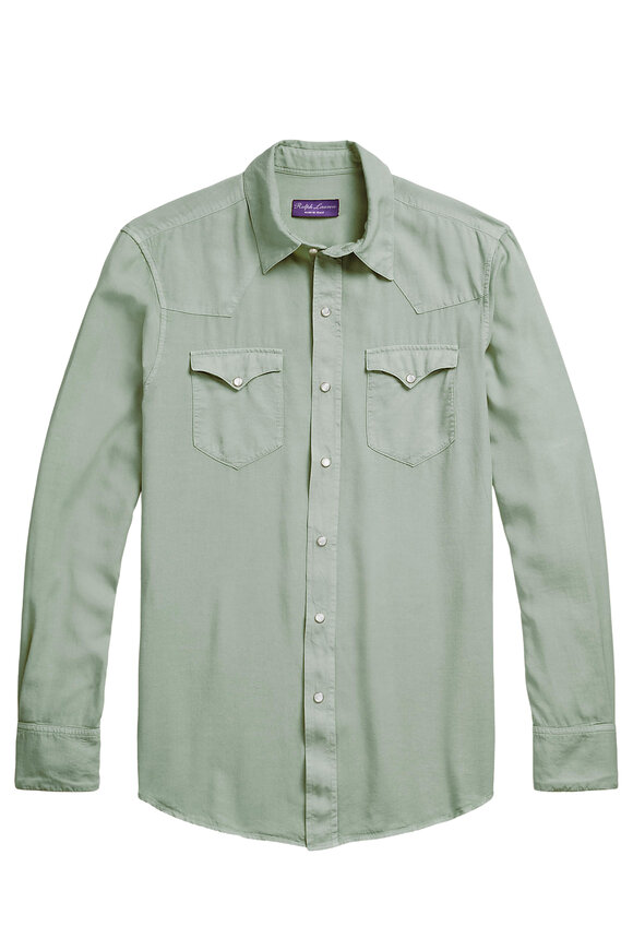 Ralph Lauren Purple Label - Green Bay Western Sport Shirt