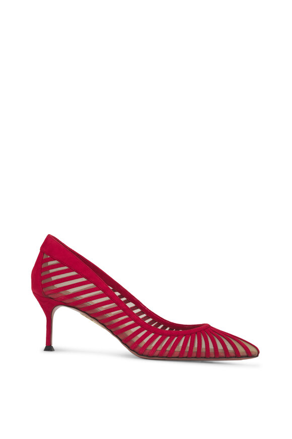 Aquazzura - Passions Lipstick Pump, 65mm