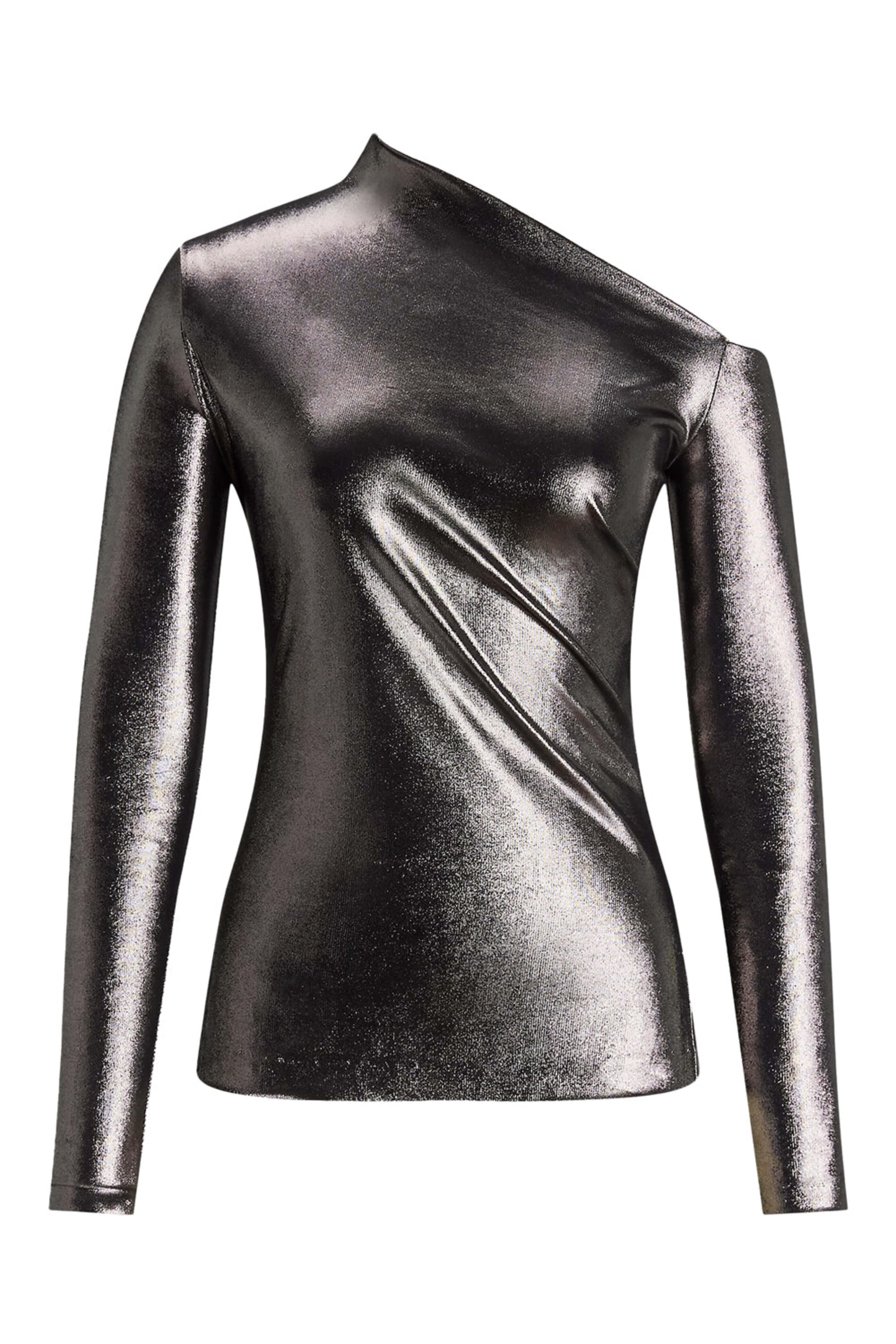 Ralph Lauren - Asteroid Metallic Jersey Blouse