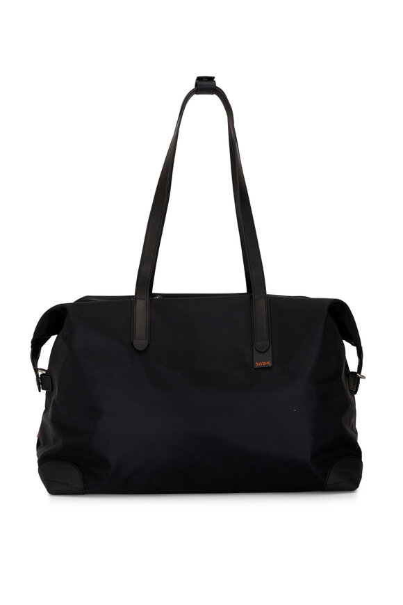 Swims 48-Hour Black Waterproof Nylon Holdall Bag