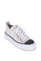 VALENTINO★チェリーフィック柄 ROYCOスニーカー Valentino Garavani Royco Cherryfic-print Sneakers | White