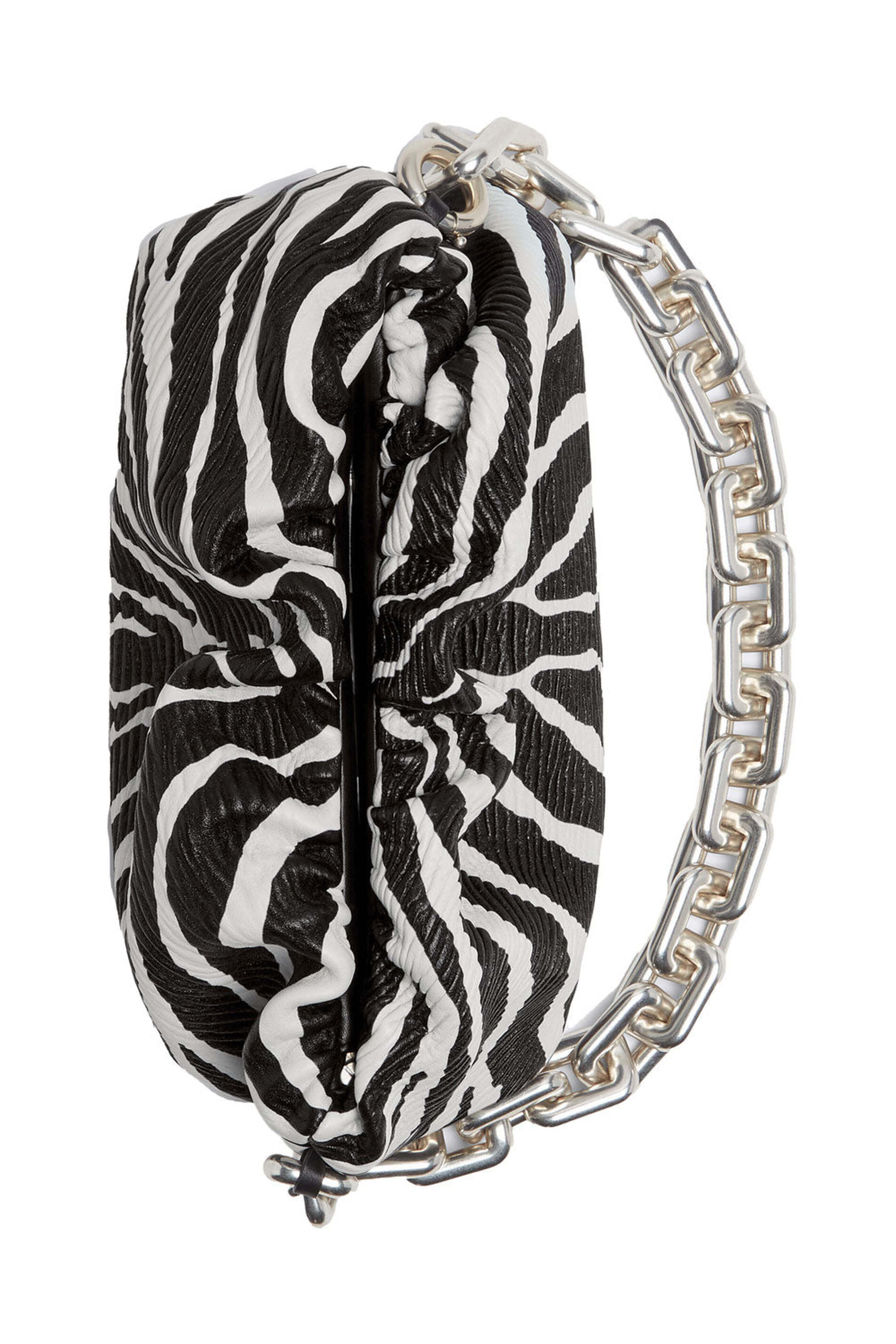 Bottega Veneta - Zebra Chain Pouch
