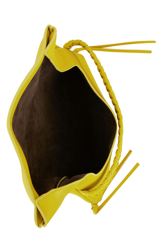 Chloé - Mony Mimosa Yellow Whipstitch Clutch 