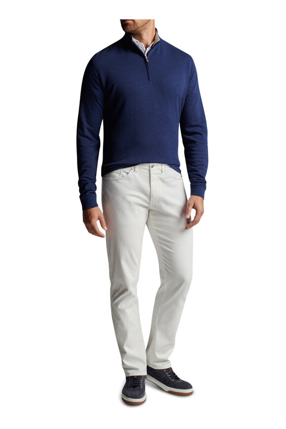 Peter Millar - Crown Cottage Navy Blue Quarter Zip Pullover