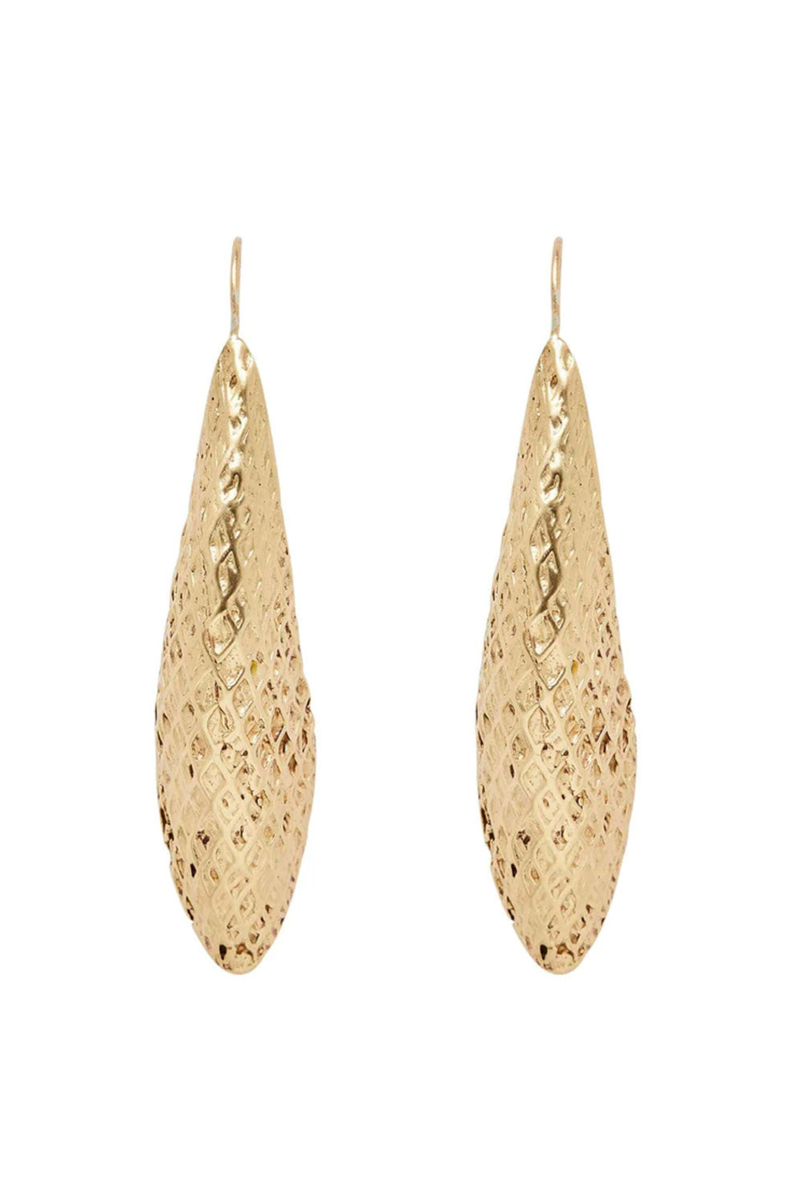Julie Cohn Design - Bronze Tusk Earrings