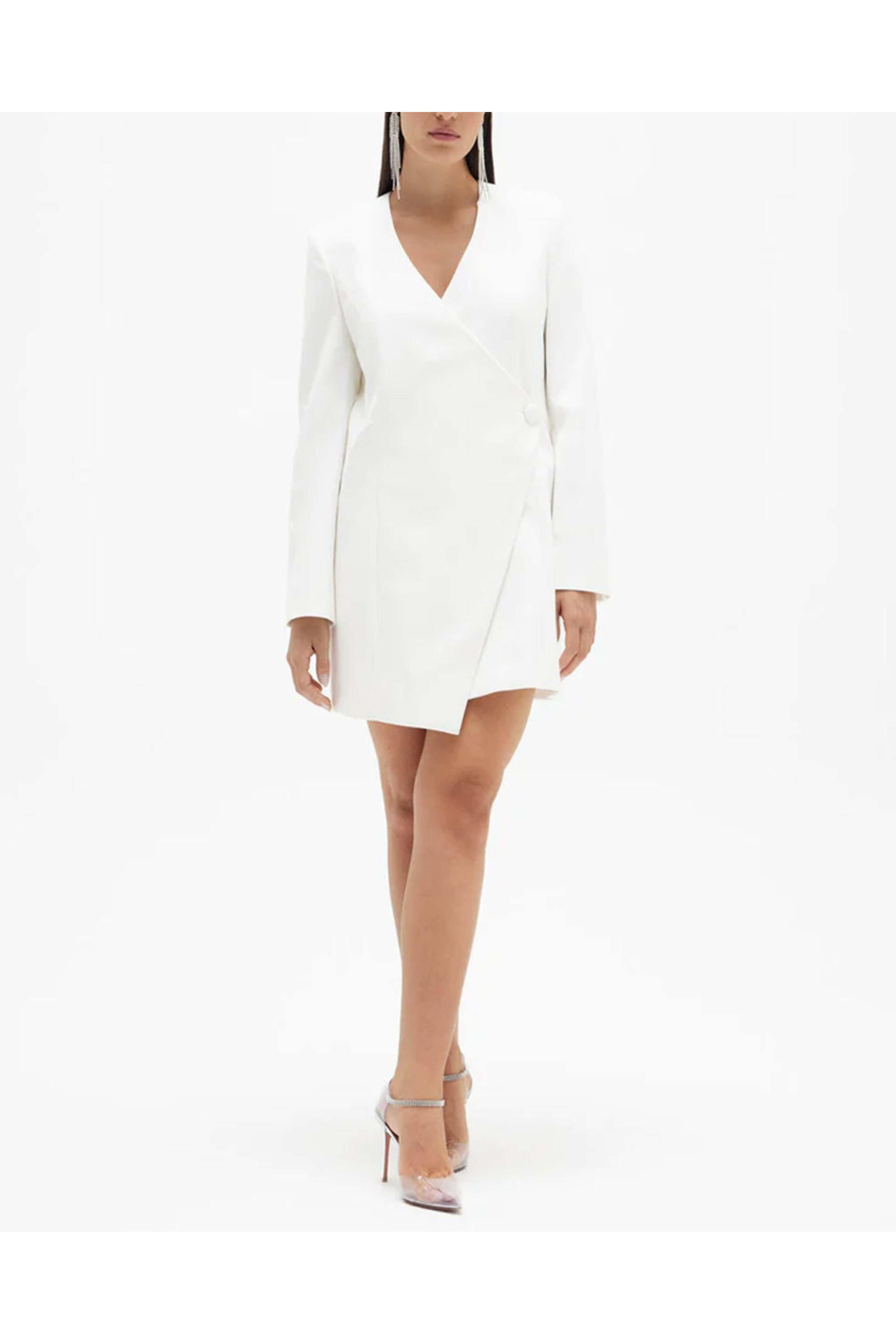 cream dress with jacket Cream Bead Embellished Gown with Jacket