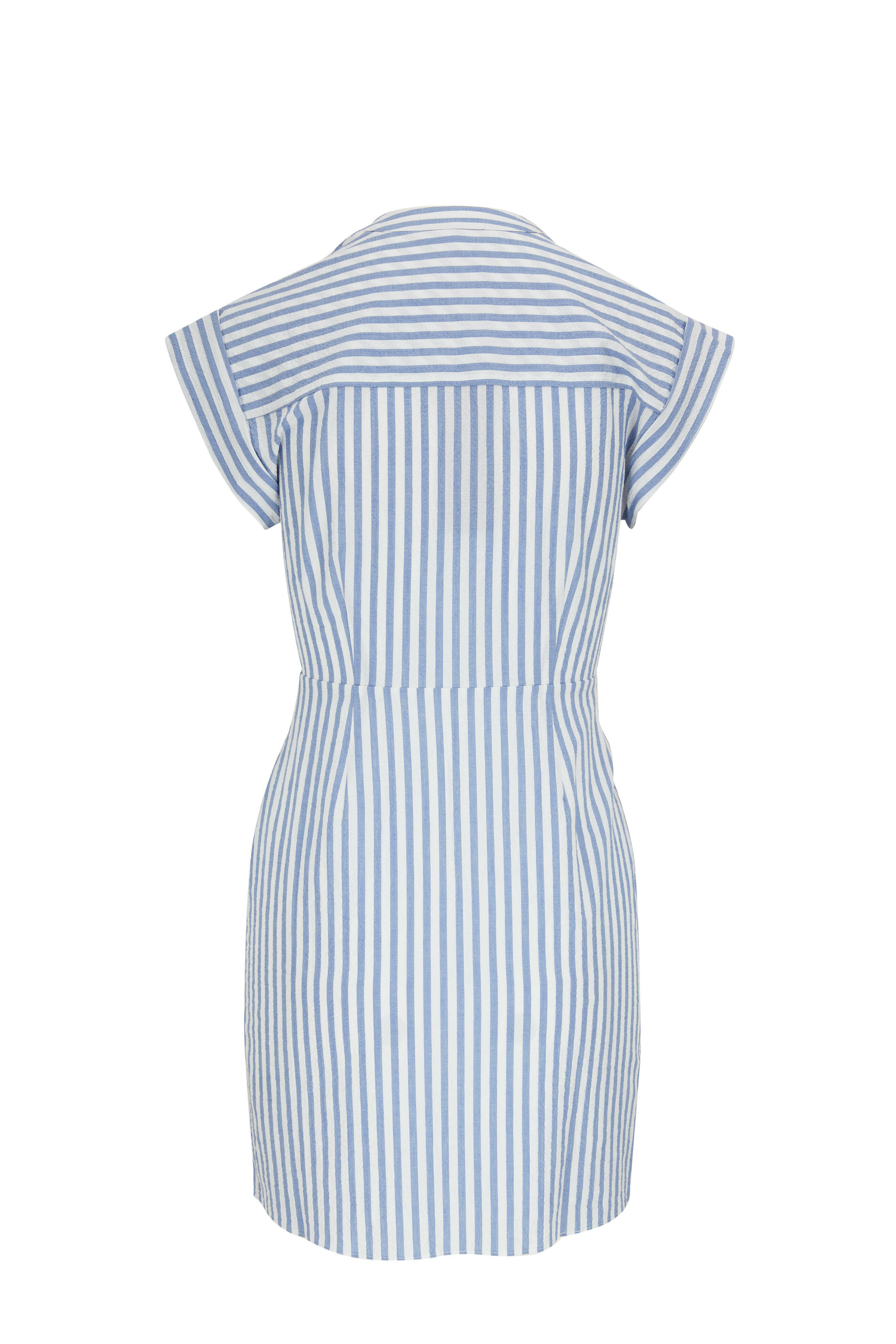 Veronica Beard - Giuliana Blue & White Stripe Dress