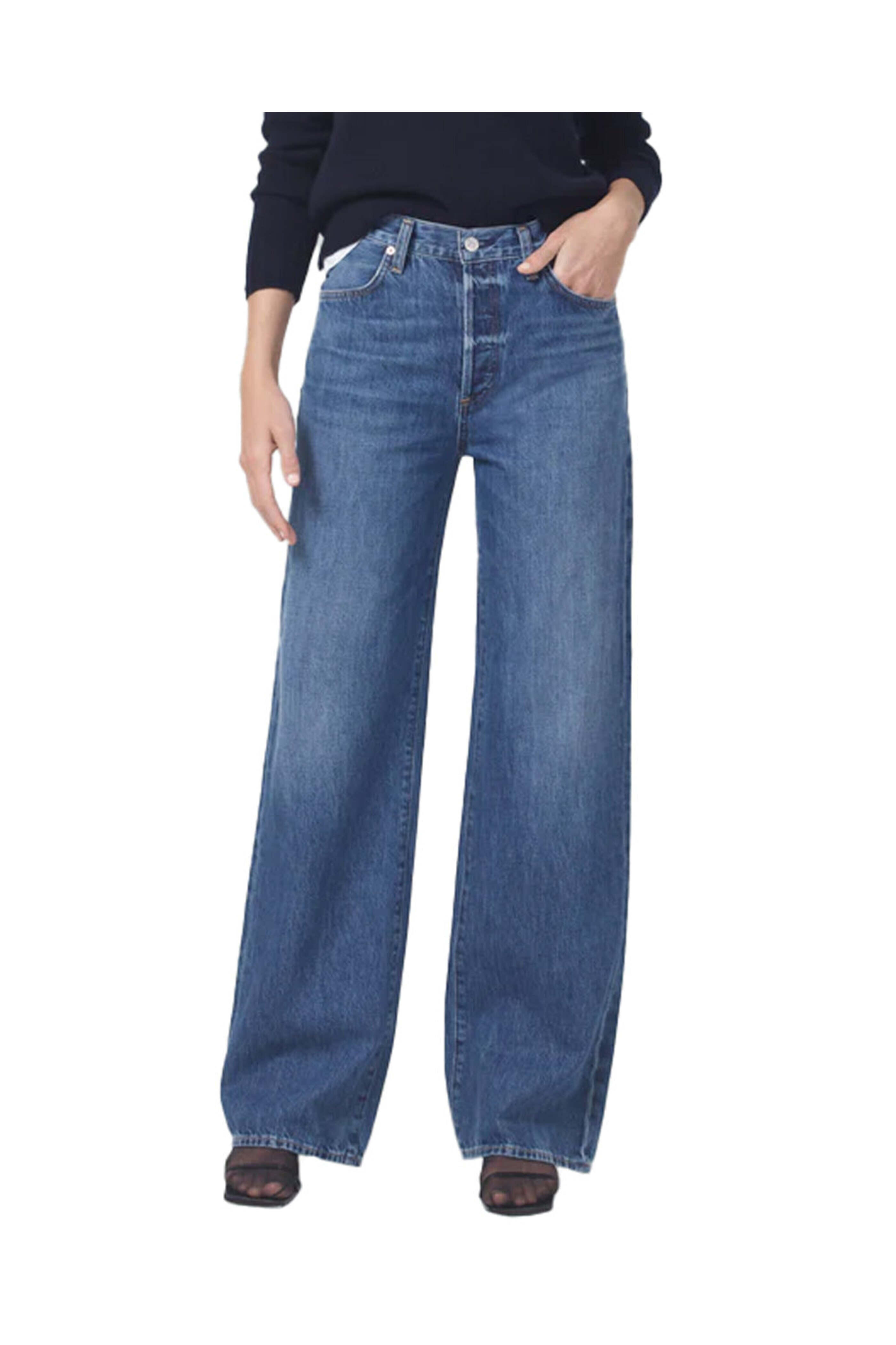 Citizens of Humanity - High Rise Wide Leg Aninna Jean in Pinnacle