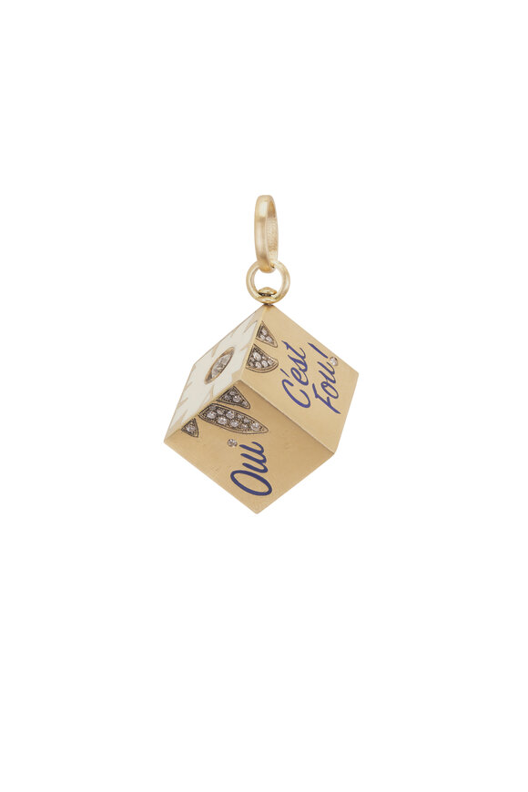 Circa 1700 Spin The Dice Extra Large Talisman Pendant - view 5