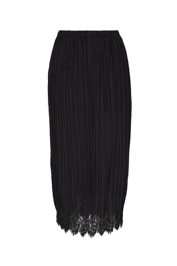 Zimmermann - Black Pleated Skirt