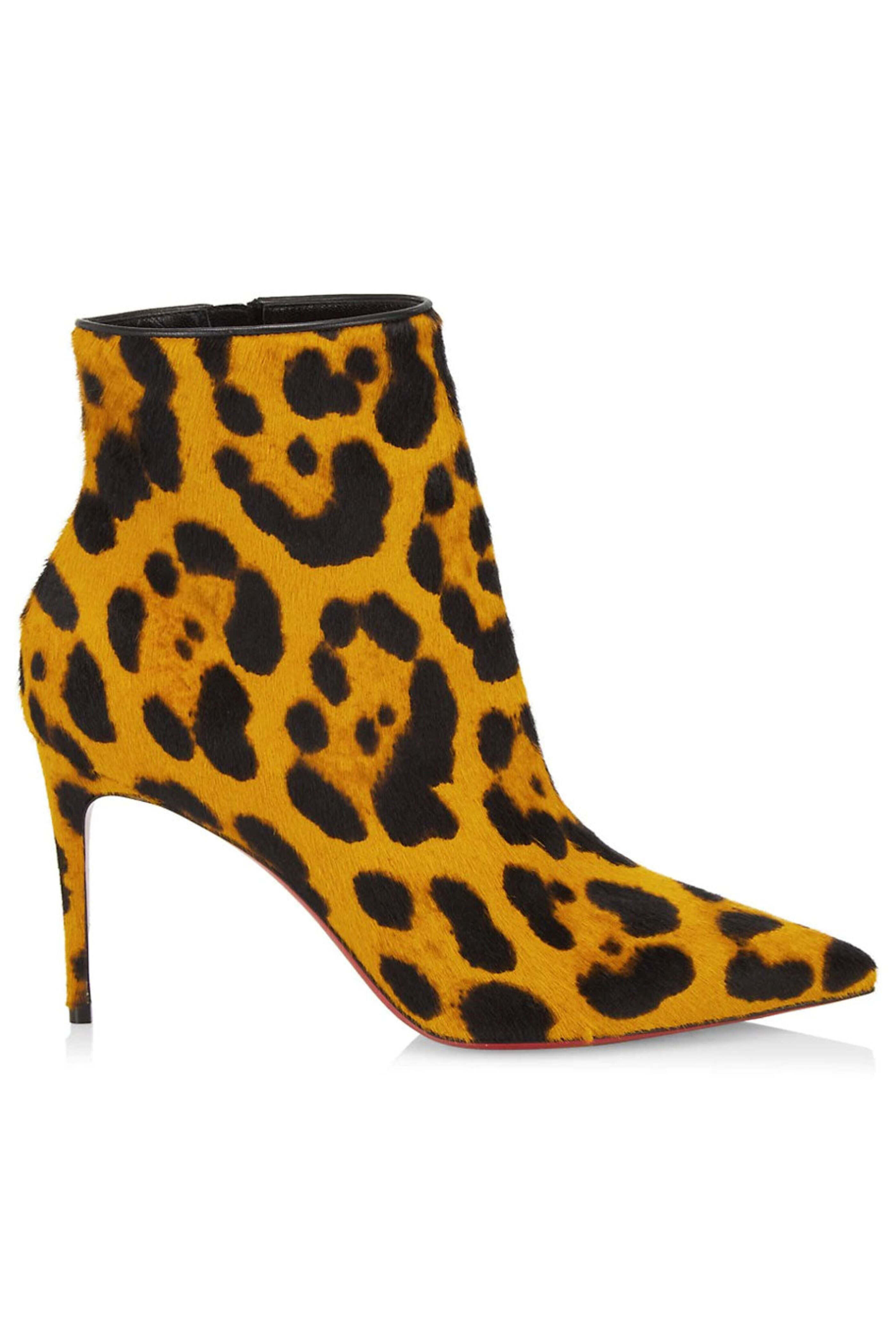 Christian Louboutin - So Kate Leopard Bootie in Spicy