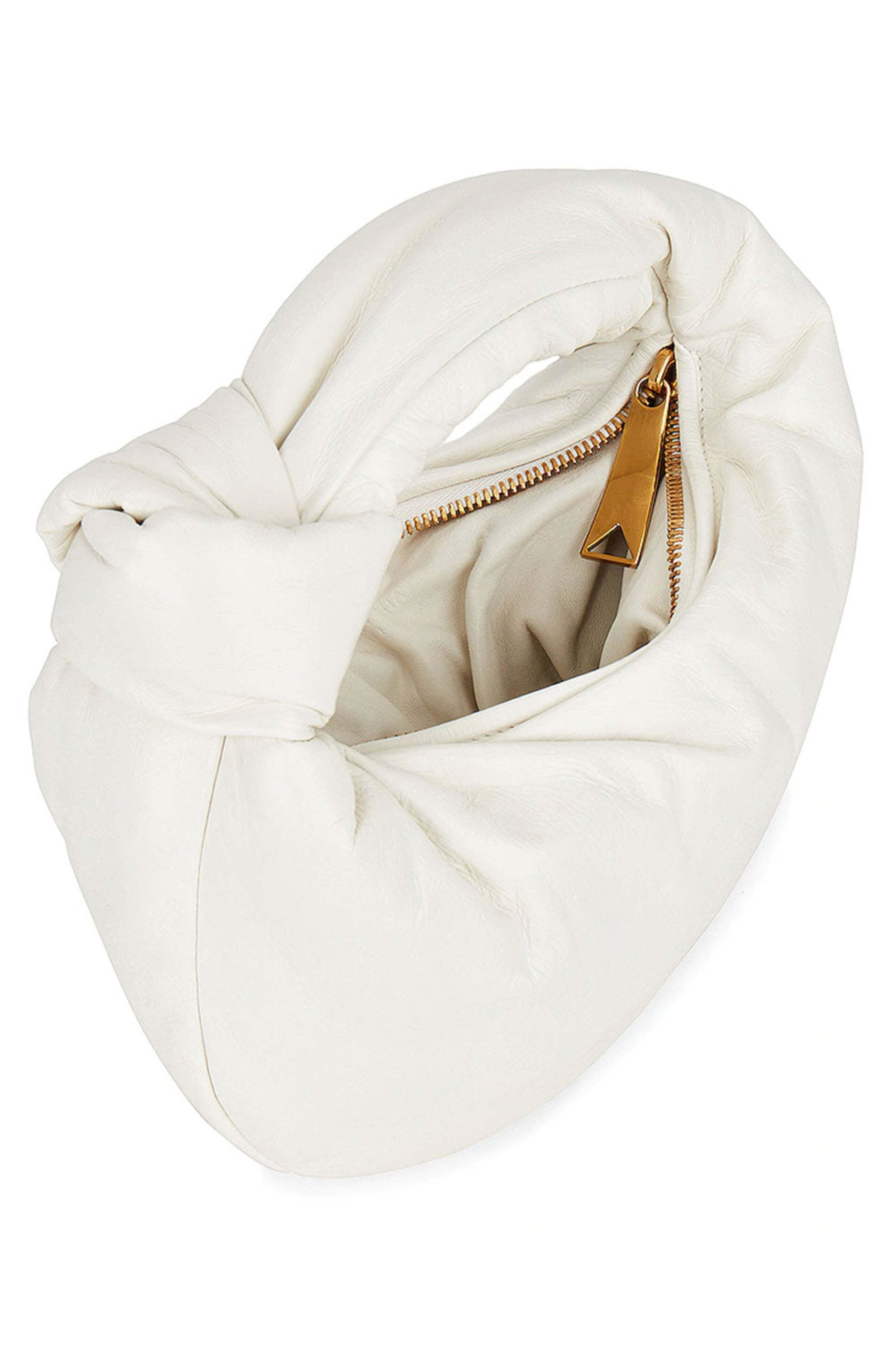 Bottega Veneta - Mini Jodie Puffy Bag in White