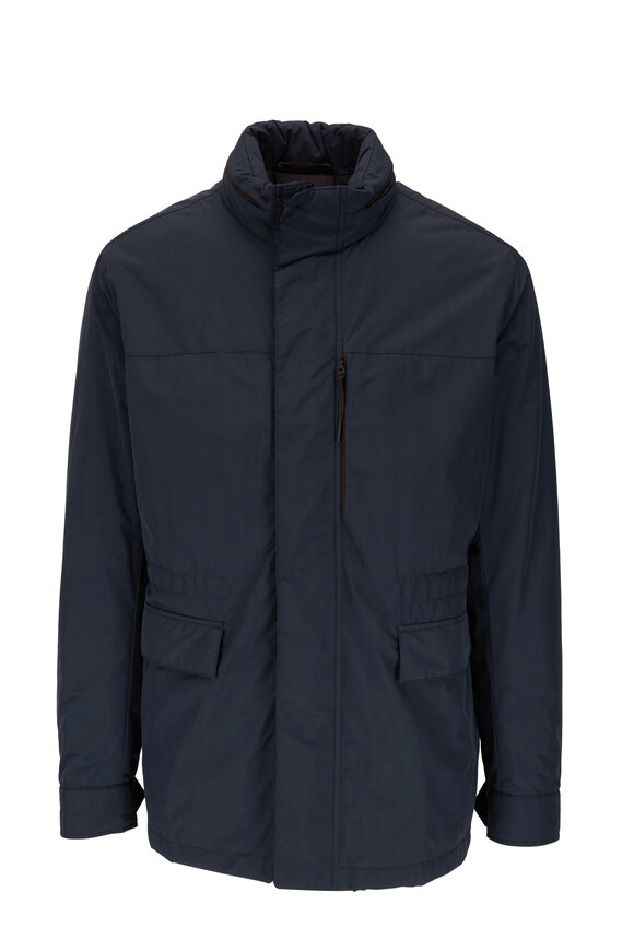 Zegna - Stratos Navy Blue Field Jacket