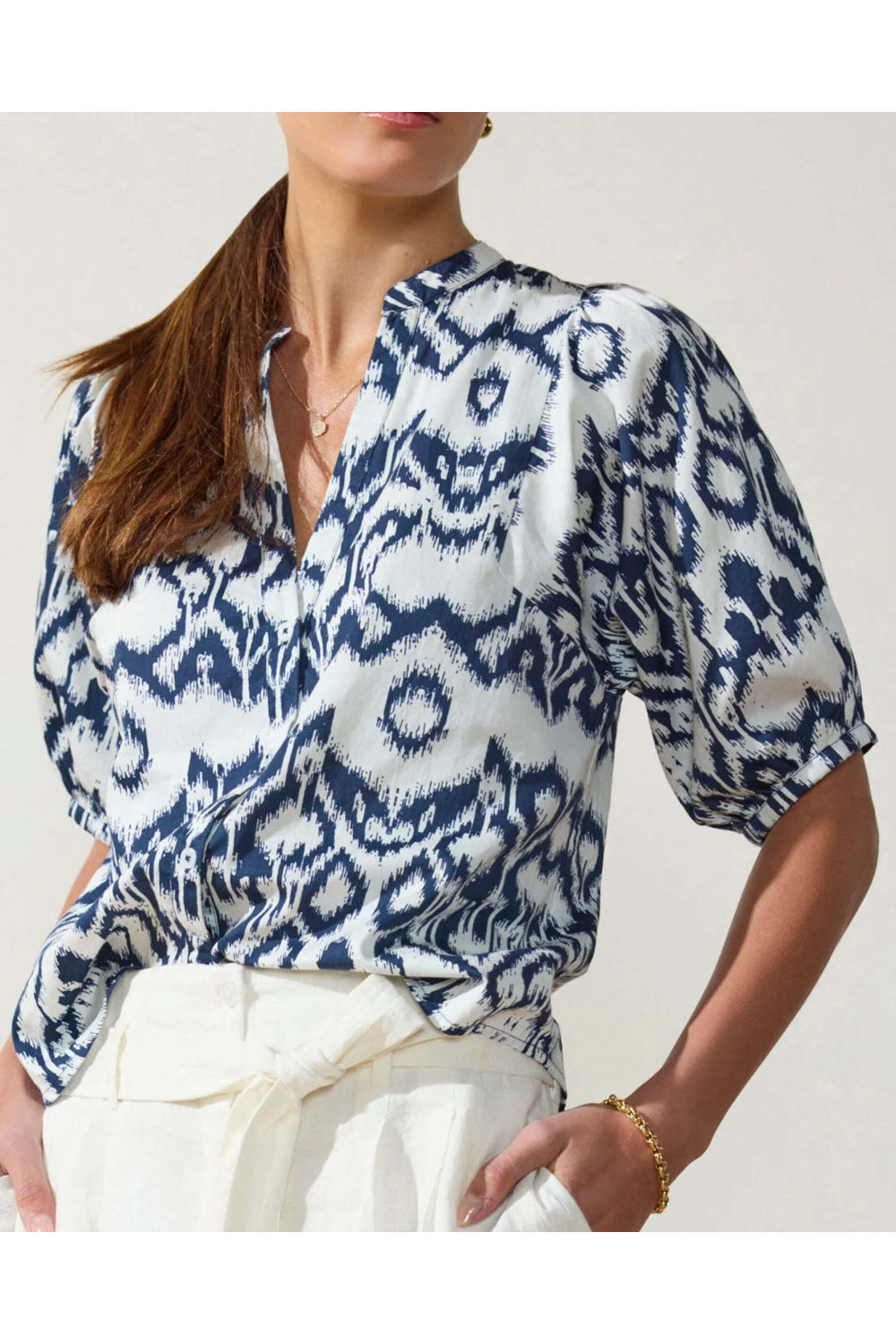 Brochu Walker - Liana Print Asteria Printed Blouse