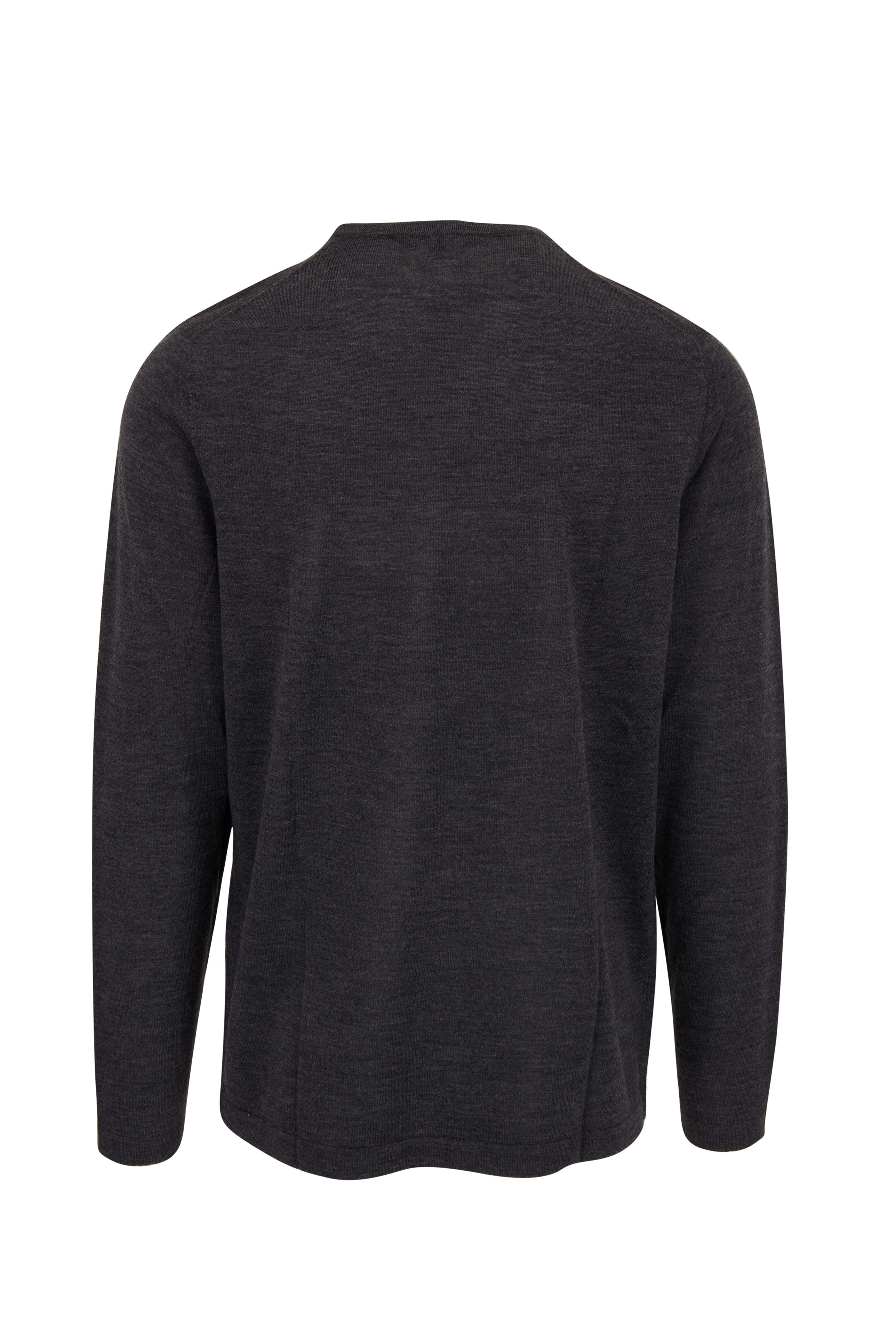 Patrick Assaraf - Derby Gray Mélange Crewneck Knit