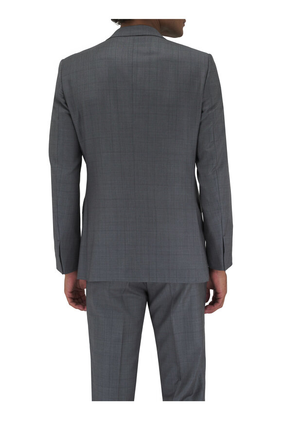 Zegna - Gray Glen Plaid Wool Suit 