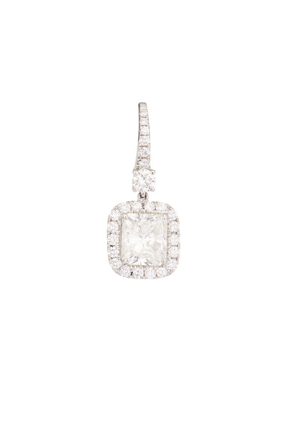 Lowy & Co Diamond Drop Earrings - view 2