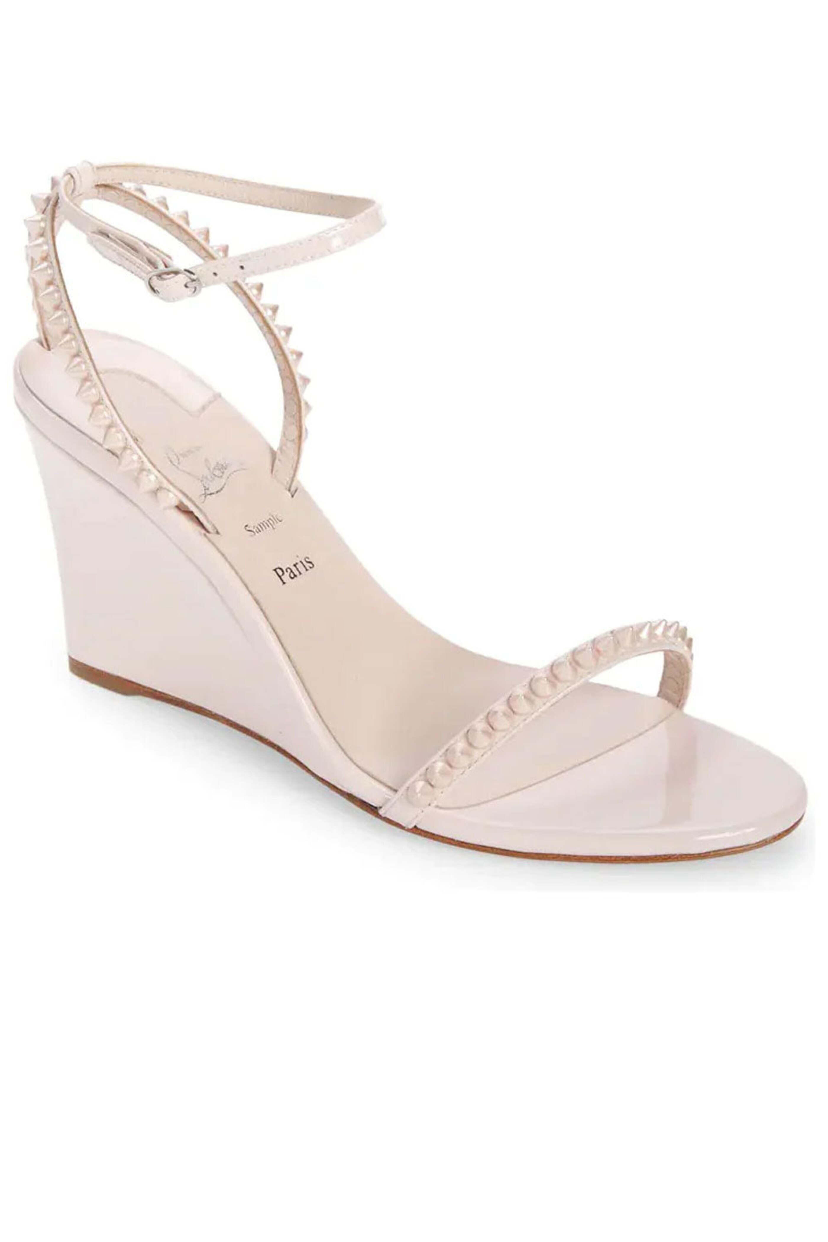 Christian Louboutin - So Me Wedge Sandal in Leche
