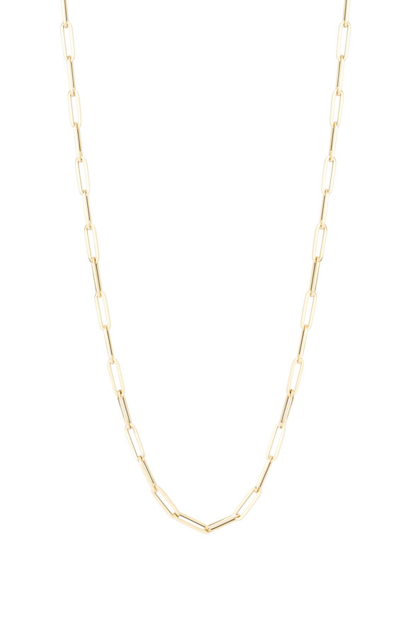 Precious Paperclip Chain Necklace - view 1