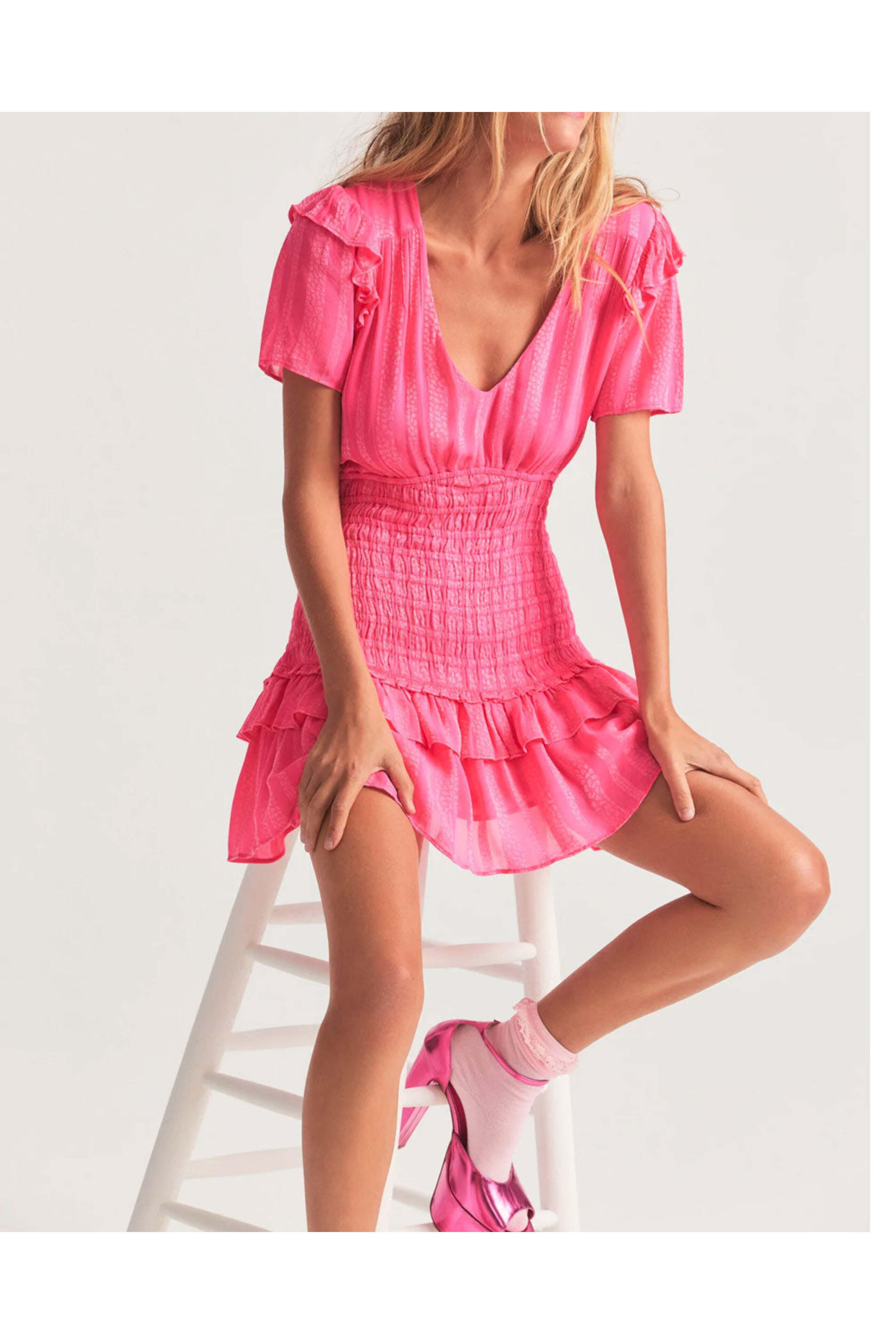 Loveshackfancy - Watermelon Ice Rena Dress