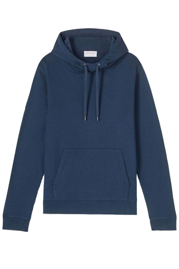 Brunello Cucinelli - Navy Blue Cotton Terrycloth & Linen