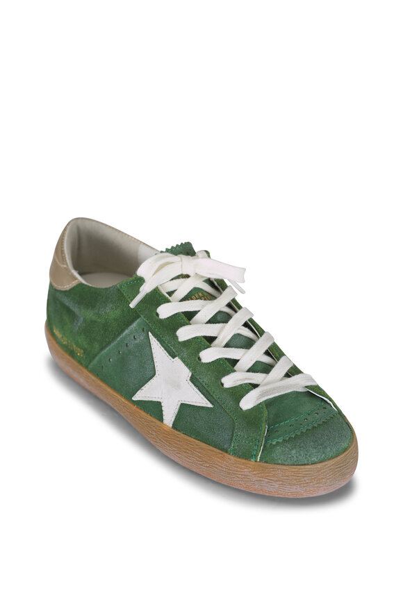 【関税&送料込】Golden  Super Star Sneakers Golden Goose Super Star Sneakers | Blue | FARFETCH