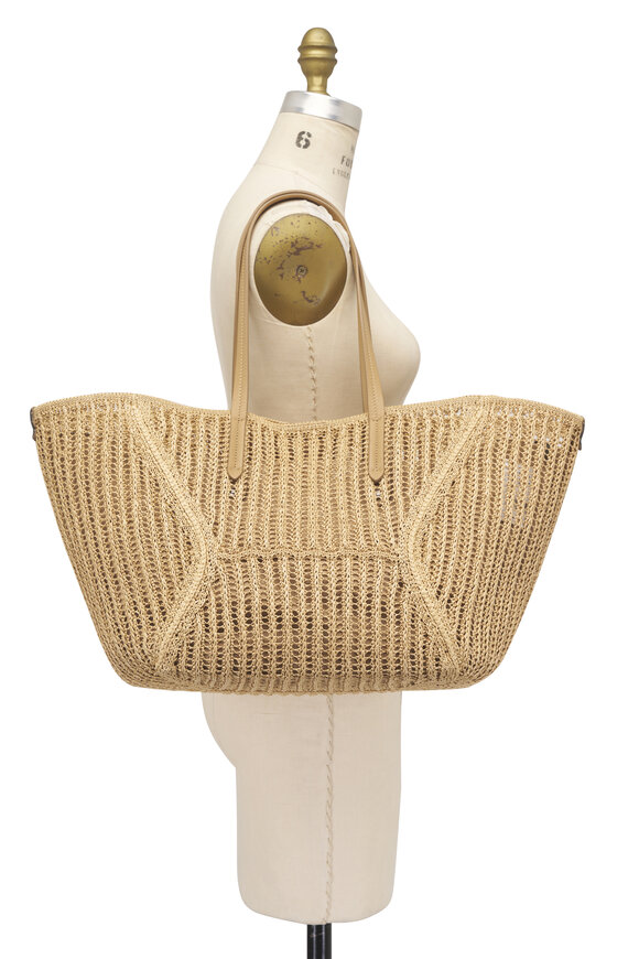 Brunello Cucinelli BC Duo Rope Techno Raffia Tote - view 7