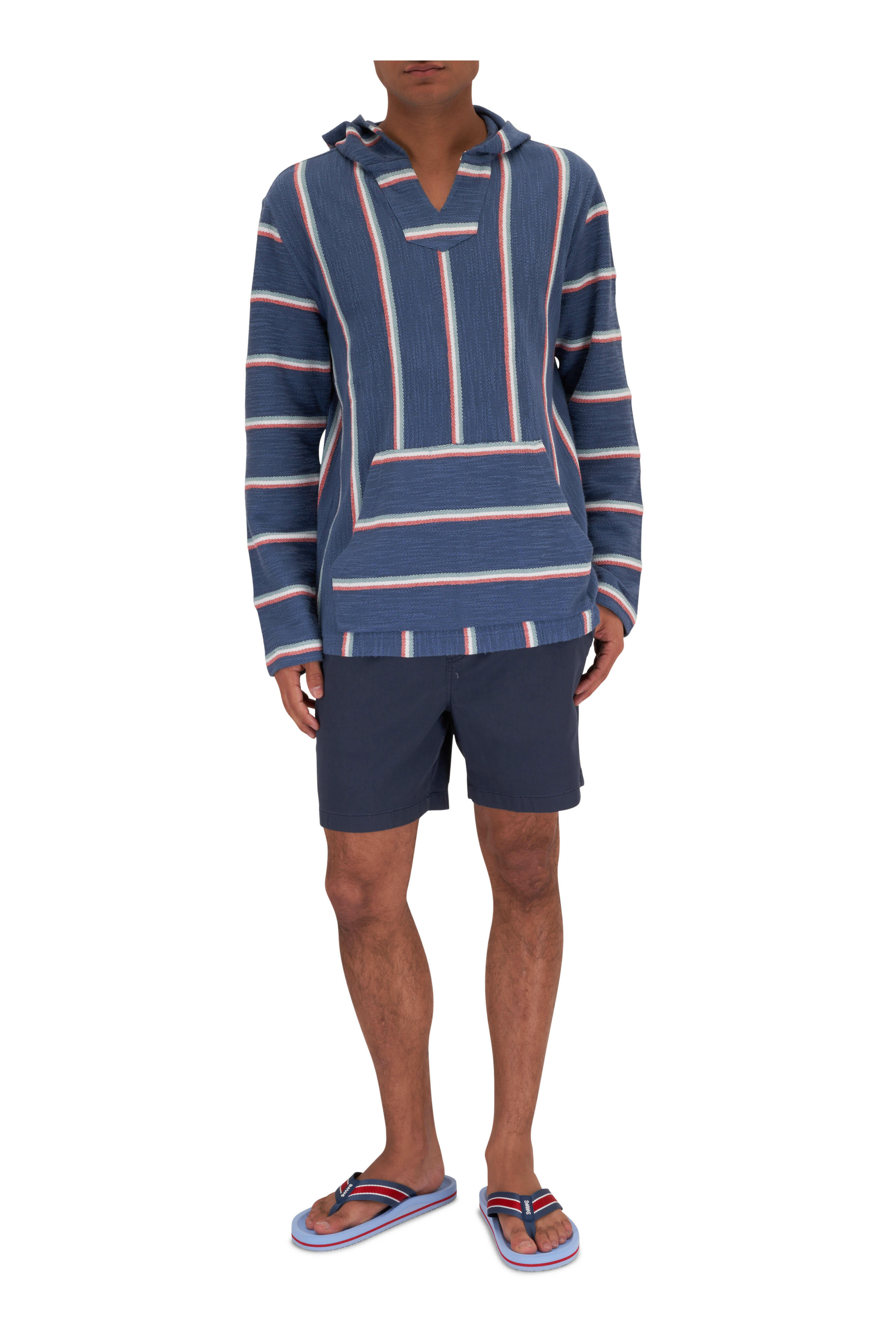 Swims - Capri Flip Spray Blue Flip Flop | Mitchell Stores display picture 2