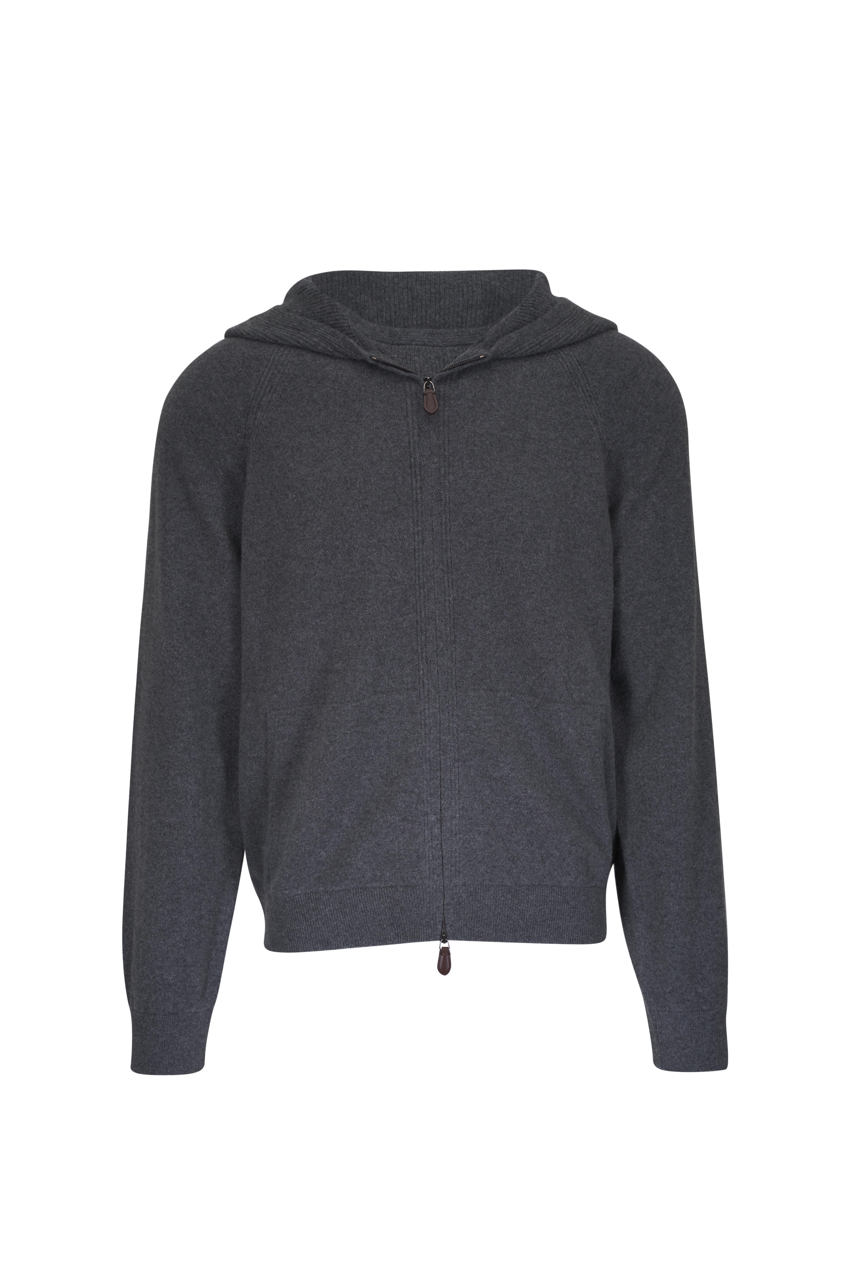 Loro Piana - Gray Baby Cashmere Hoodie