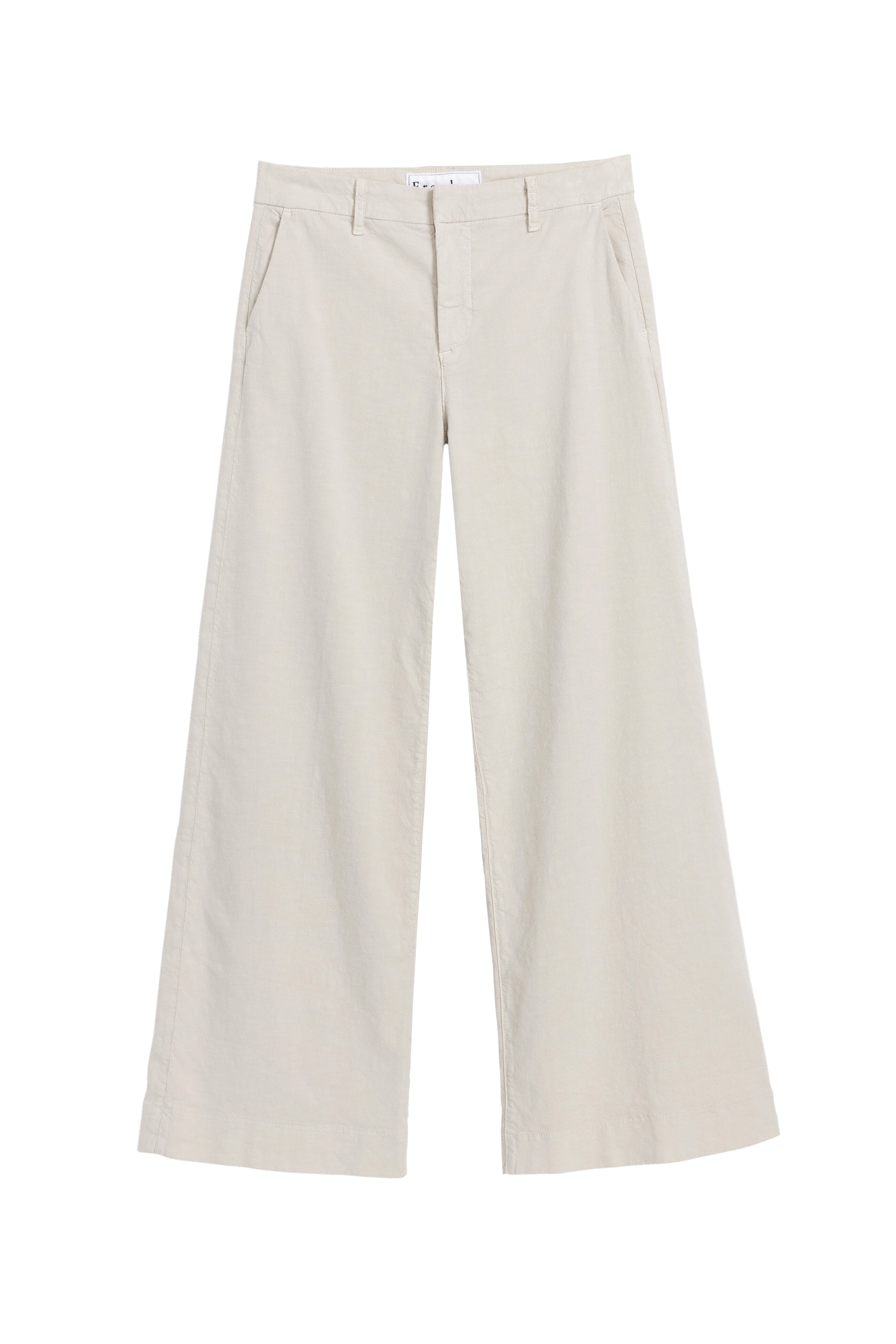 Frank & Eileen - Westport Cement Italian Wide Leg Chino Pant - view 1