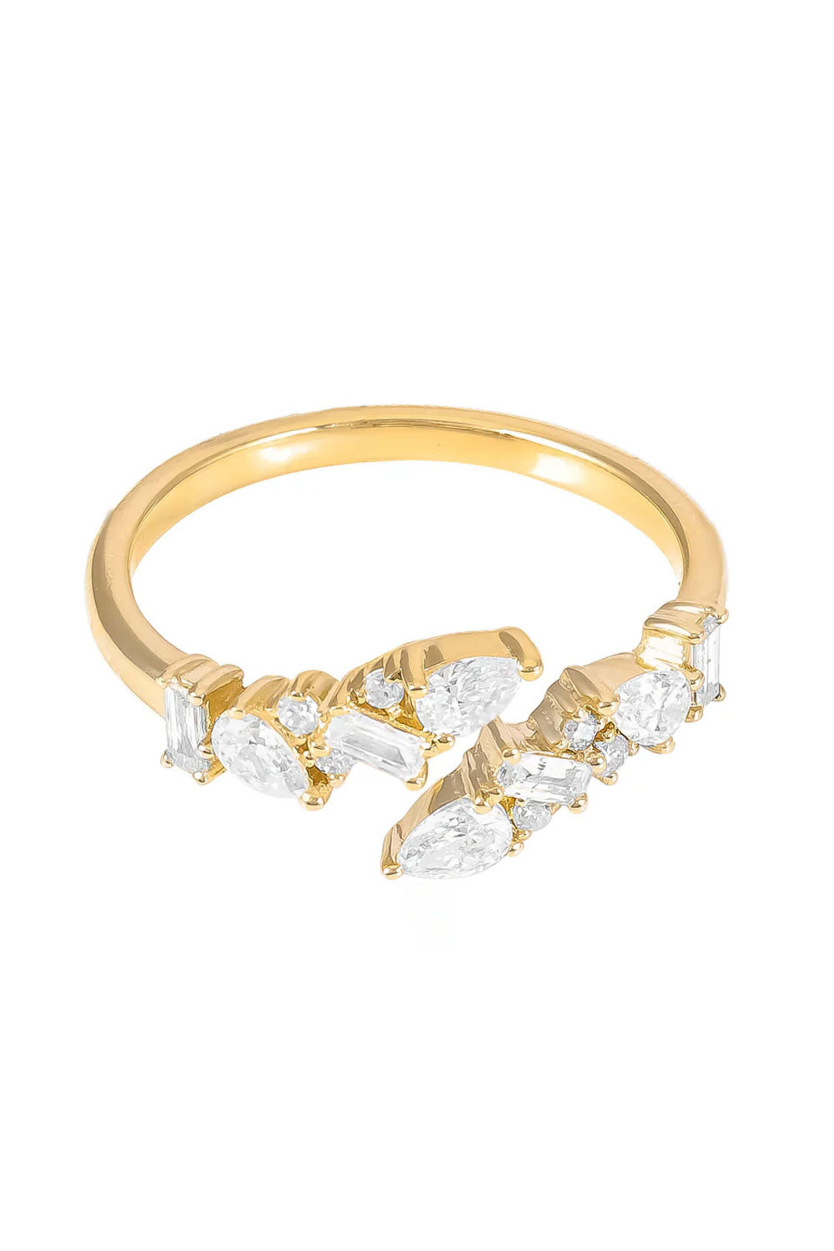 Samira 13 - Samira 13 Diamond Twist Ring