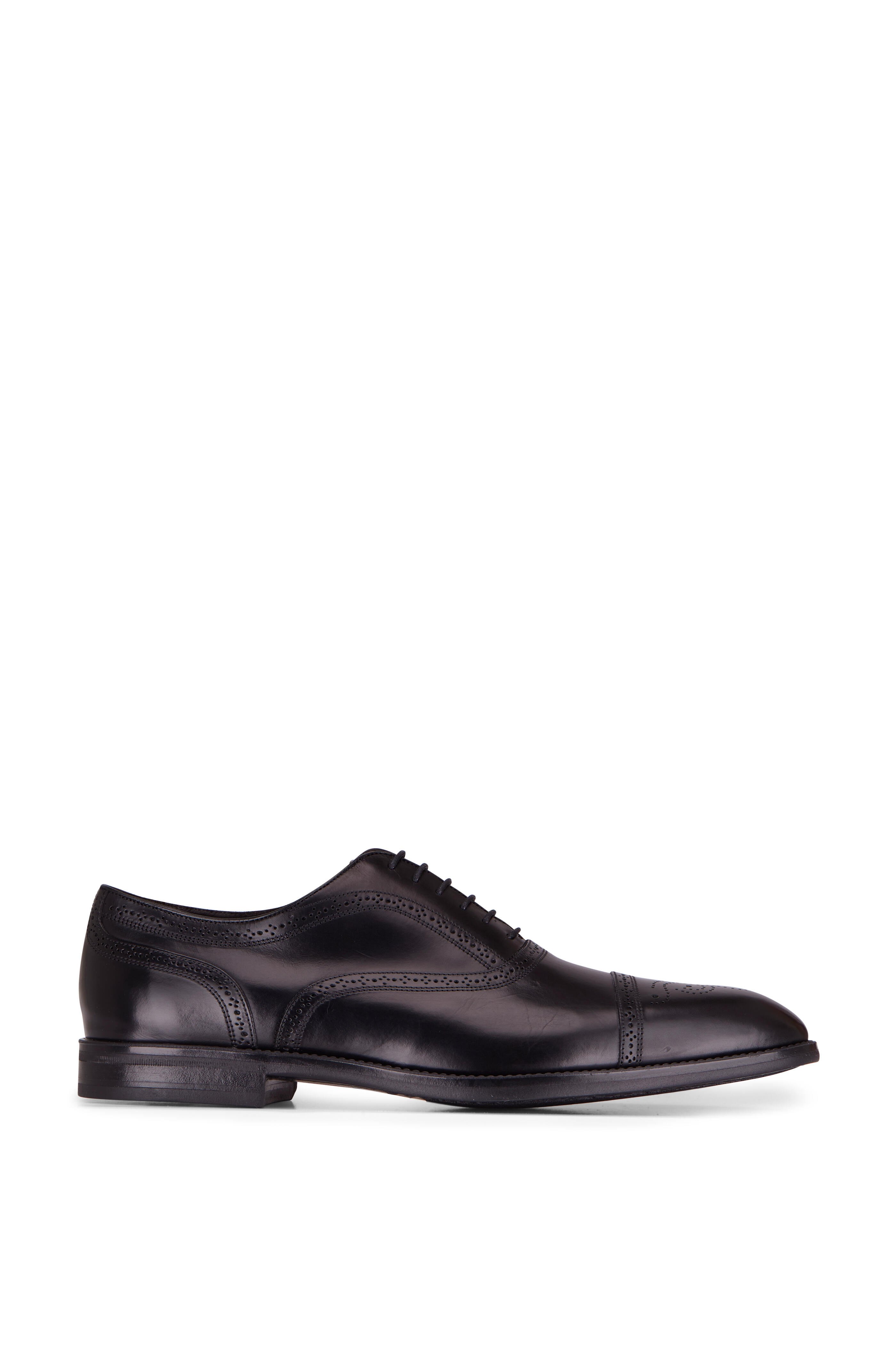 To Boot New York - Phelps Parma Black Lace Up Shoe