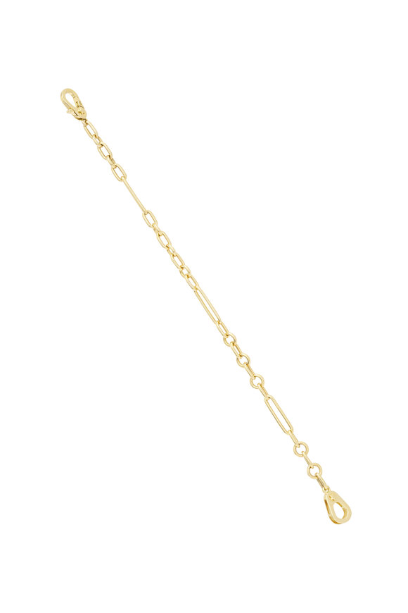 Foundrae 18k Yellow Gold Mixed Clip Bracelet