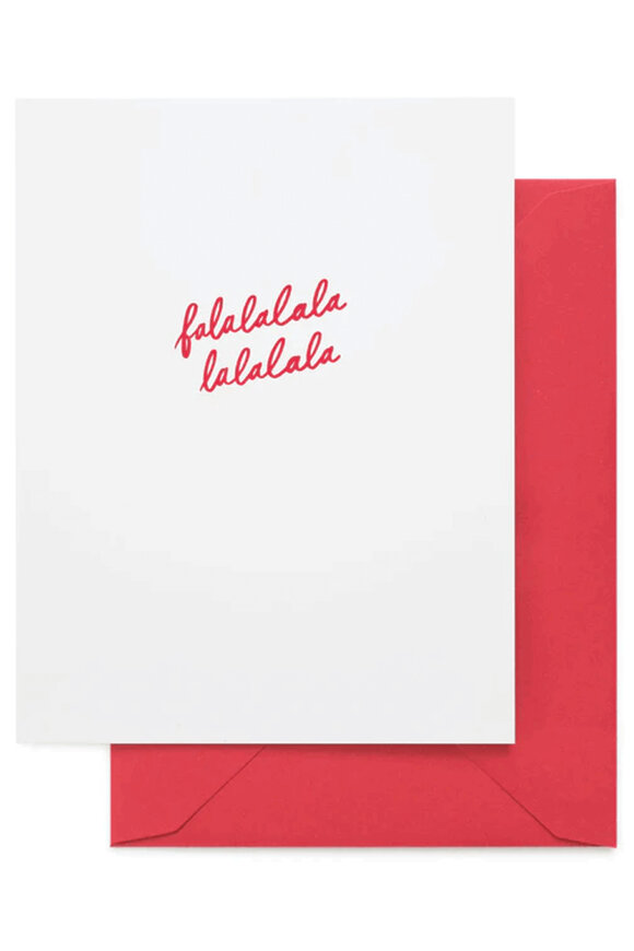 Sugar Paper Falalala Card