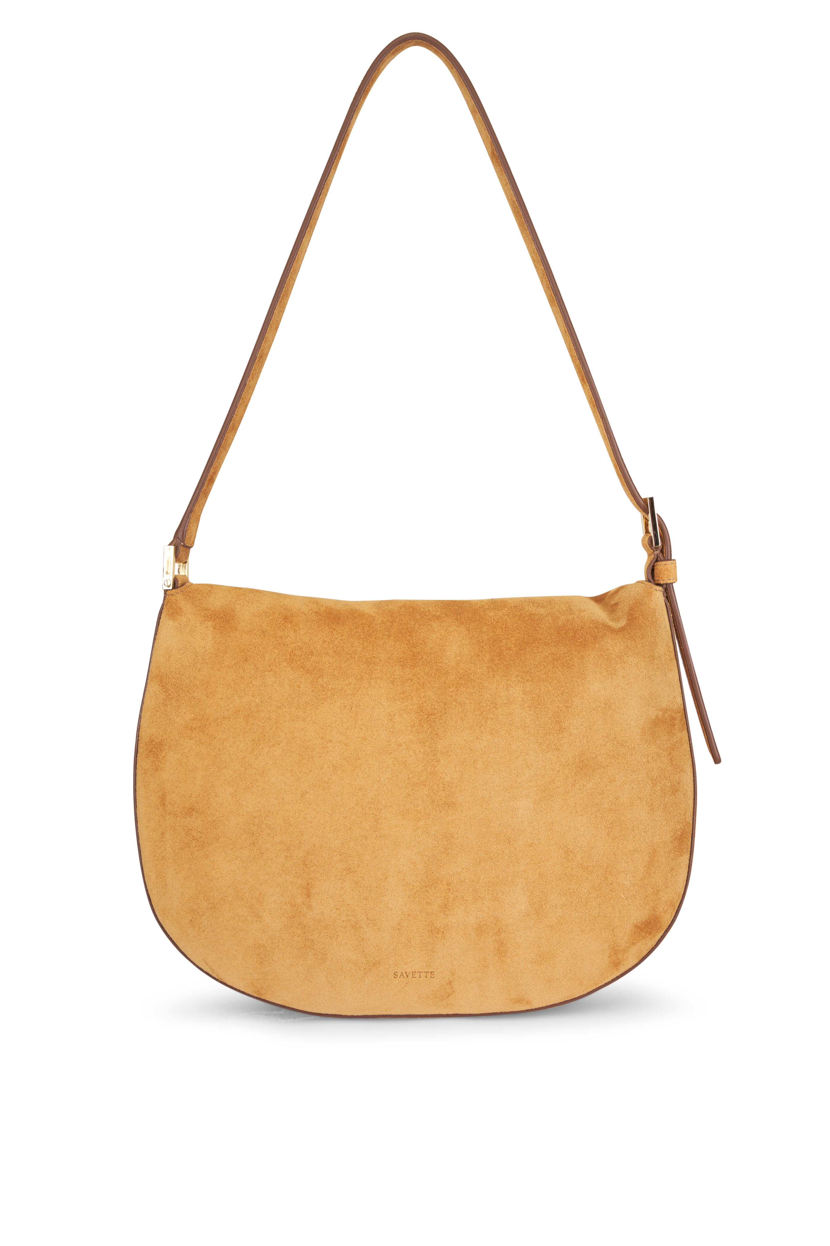 Savette - Small Tondo Saddle Suede Hobo - view 4