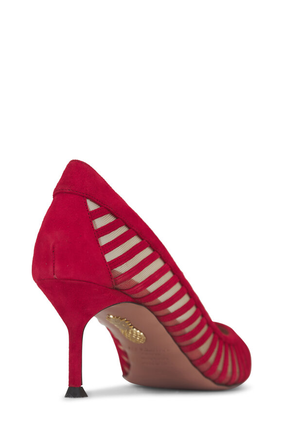 Aquazzura - Passions Lipstick Pump, 65mm