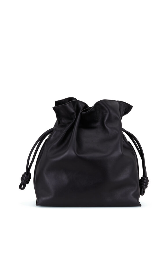 Henry Beguelin - Black Leather Expandable Tote | Mitchell Stores