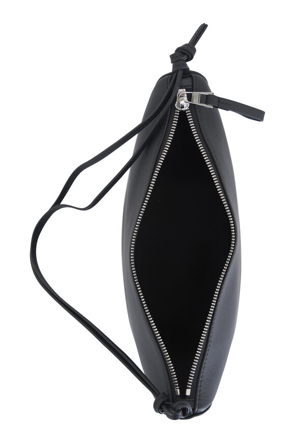 Loewe - Mini Hammock Black Leather Hobo Bag 