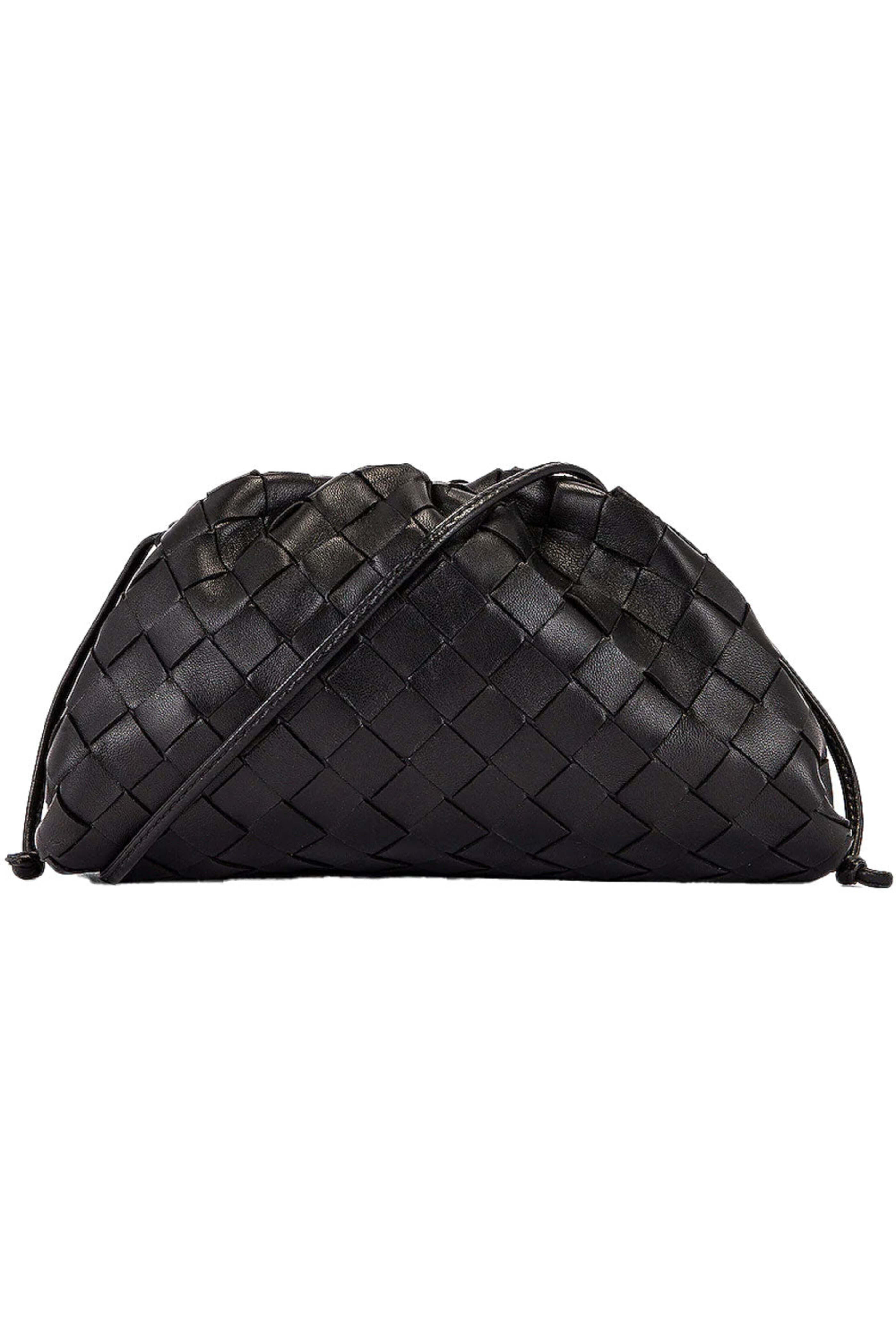 Bottega Veneta - Mini Pouch Crossbody in Black