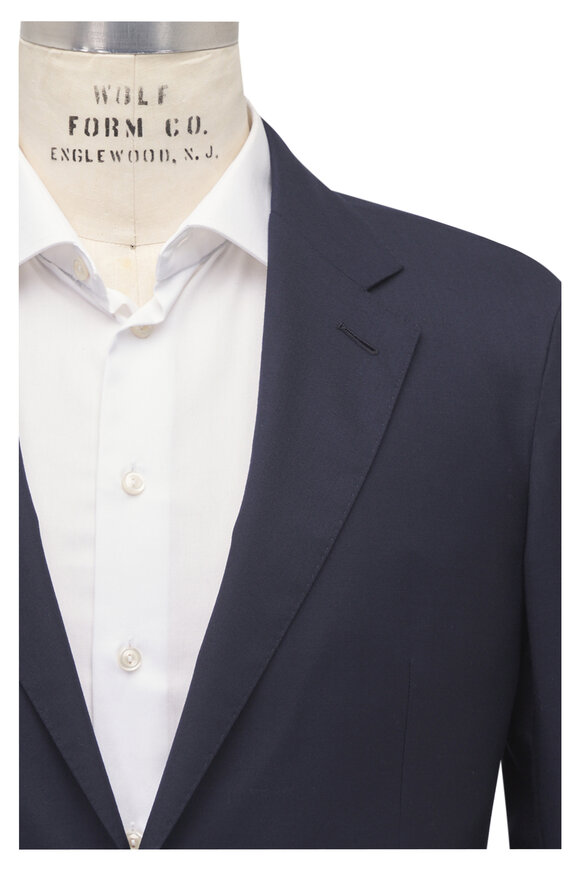 Zegna Navy Cashmere Sportcoat - view 1