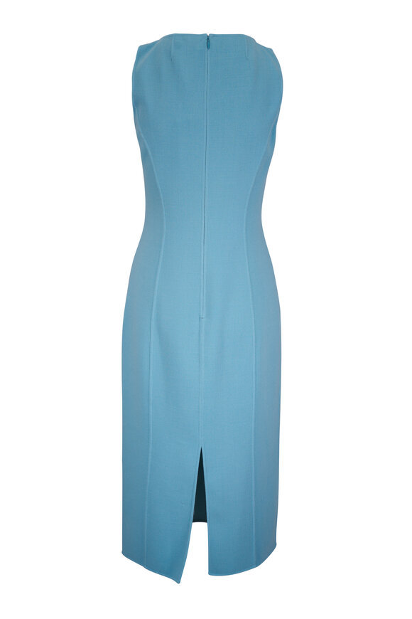 Michael Kors Collection Seaglass Scoopneck Sheath Dress - view 3