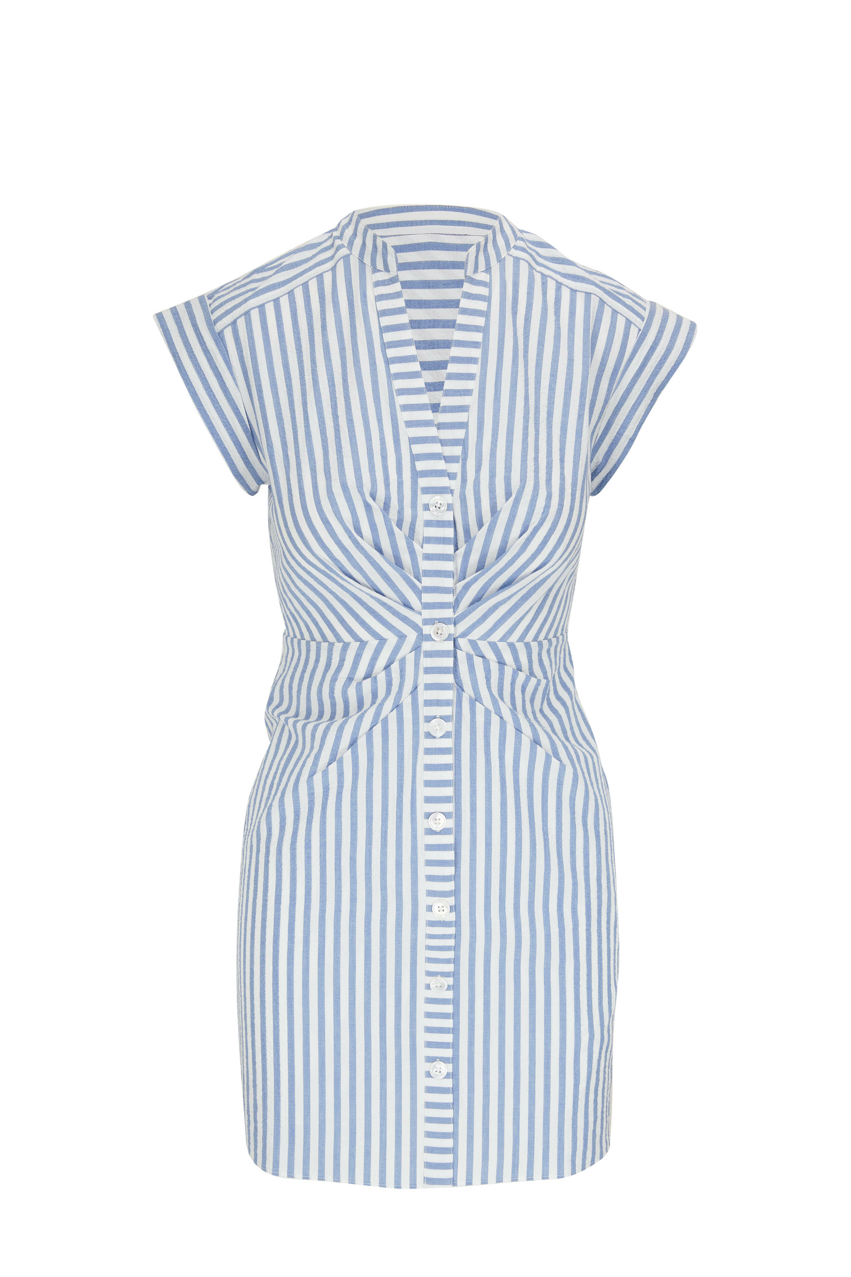 Veronica Beard - Giuliana Blue & White Stripe Dress