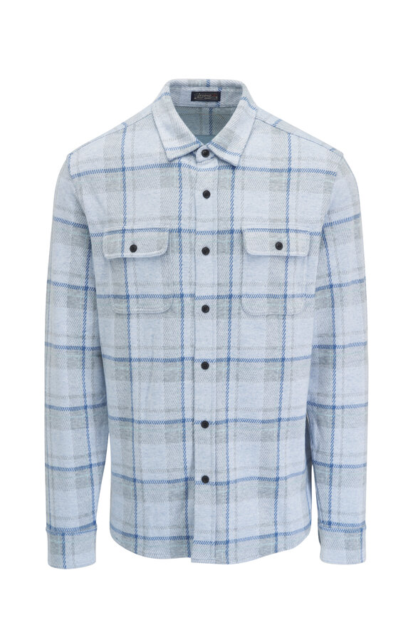 Faherty Brand - Legend Maine Sky Flannel Shirt 