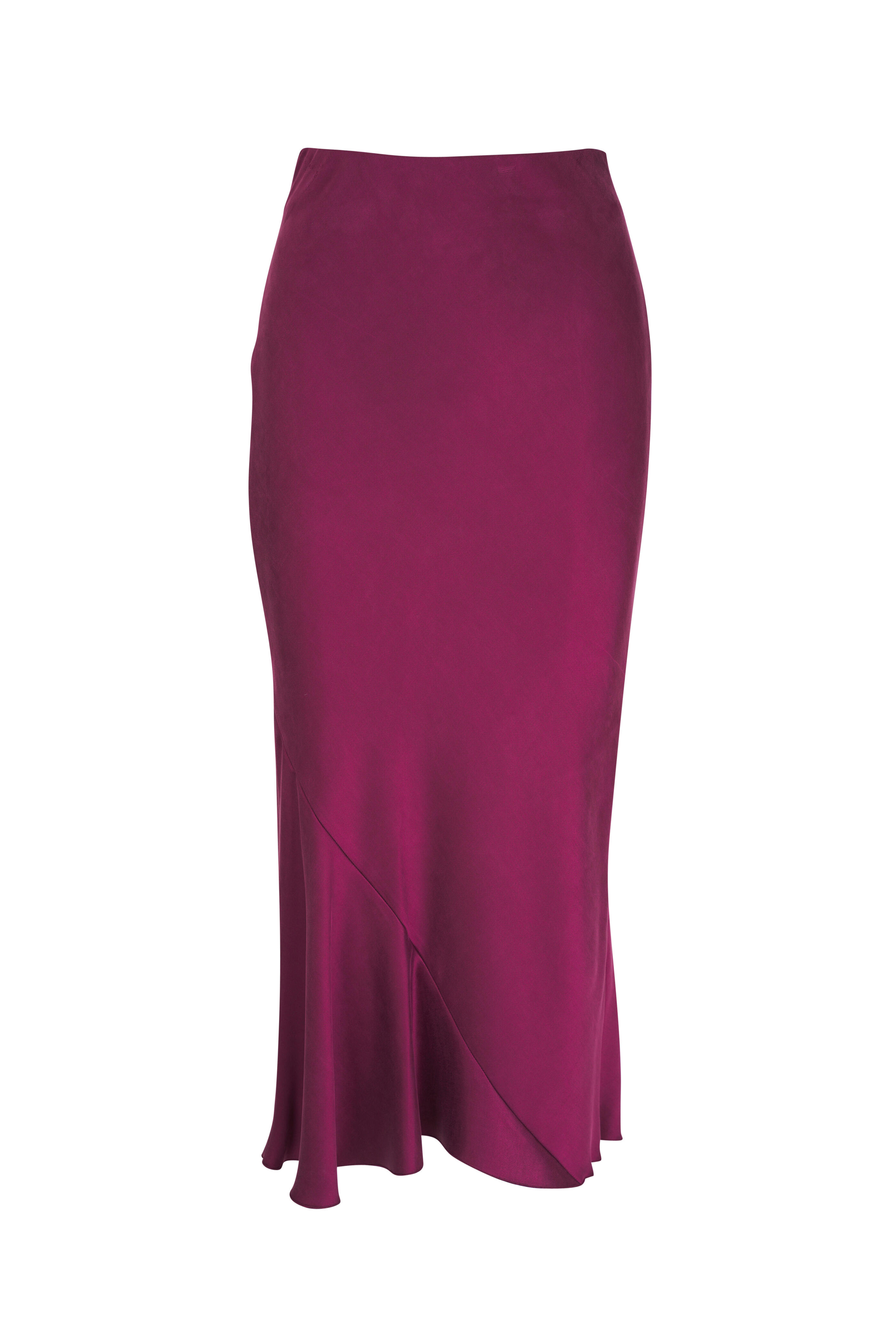 Dorothee Schumacher - Slouchy Elegance Burgundy Maxi Skirt