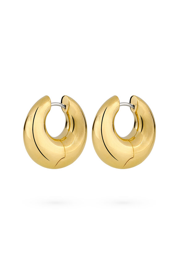 Paul Morelli 18k Yellow Gold Ultimate Tapered Hoops