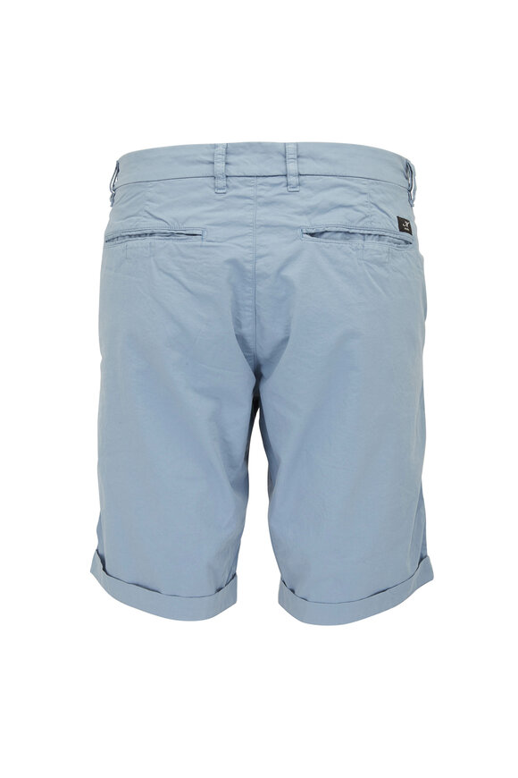 Masons - Sky Blue Cotton Chino Shorts