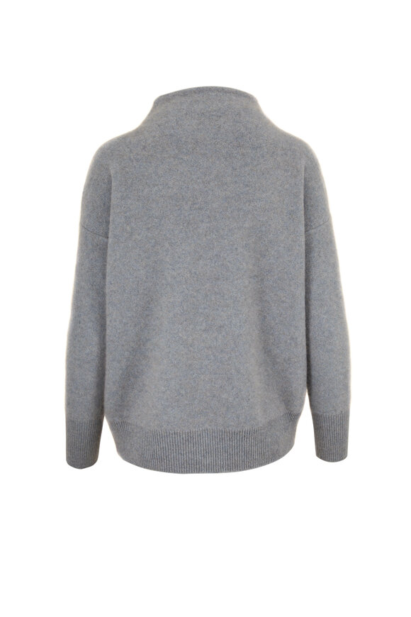 Vince - Heather Patina Boiled Cashmere Funnel Neck Sweater