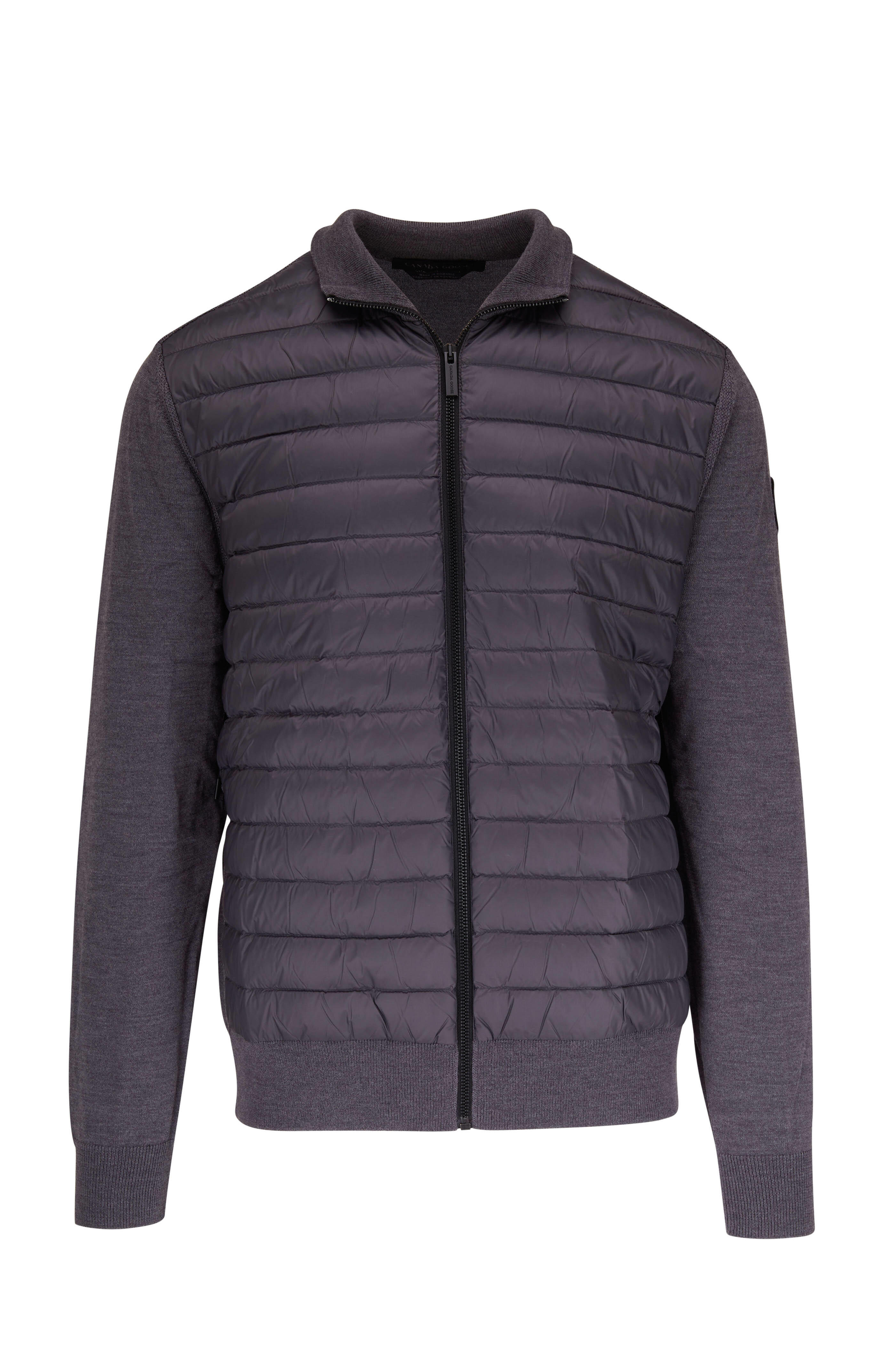 Canada Goose - HyBridge® Knit Packable Black Label Gray Jacket