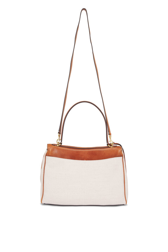 Balenciaga Medium Rodeo Natural & Tan Cowboy Top Handle Bag - view 2
